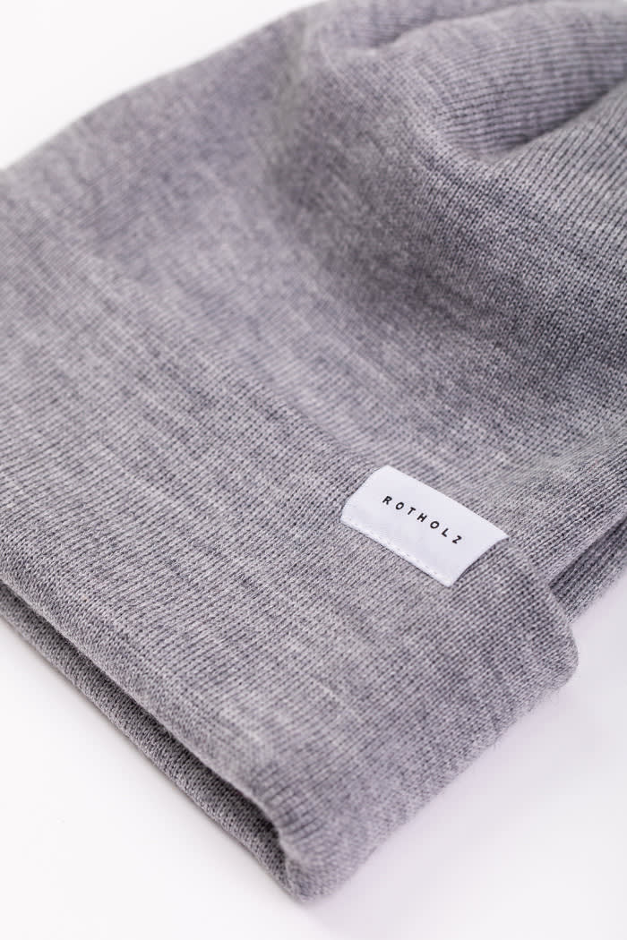 Classic Fine Beanie grey