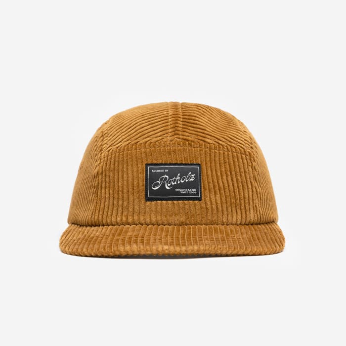 Cord 5-Panel Cap toffee