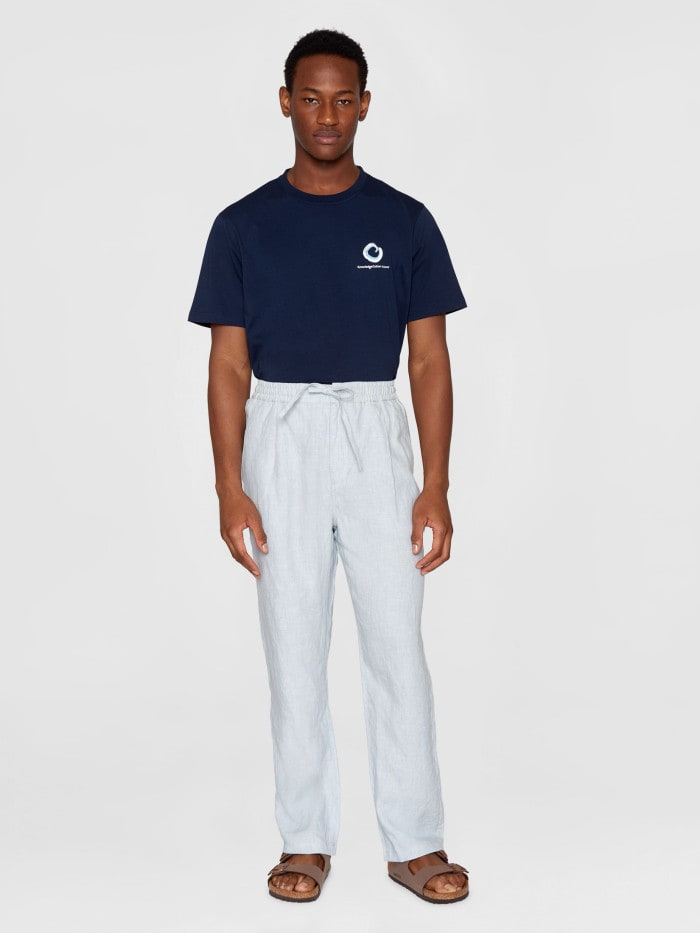 Fig Loose Linen Pant dusk blue