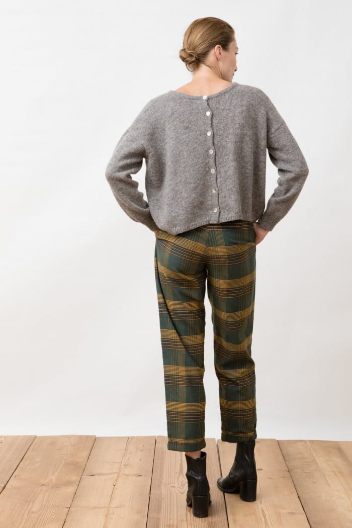 Flannel Trousers Duoro checkered