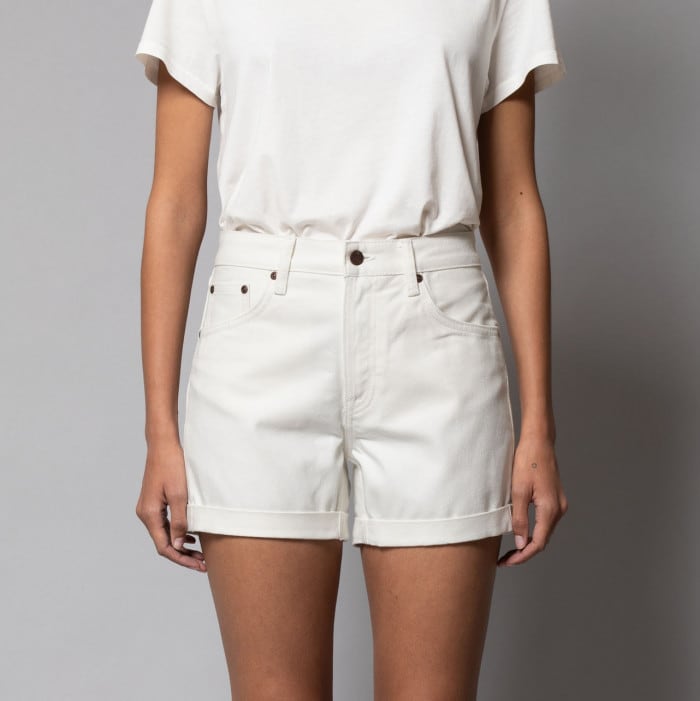 Frida Shorts recycled white