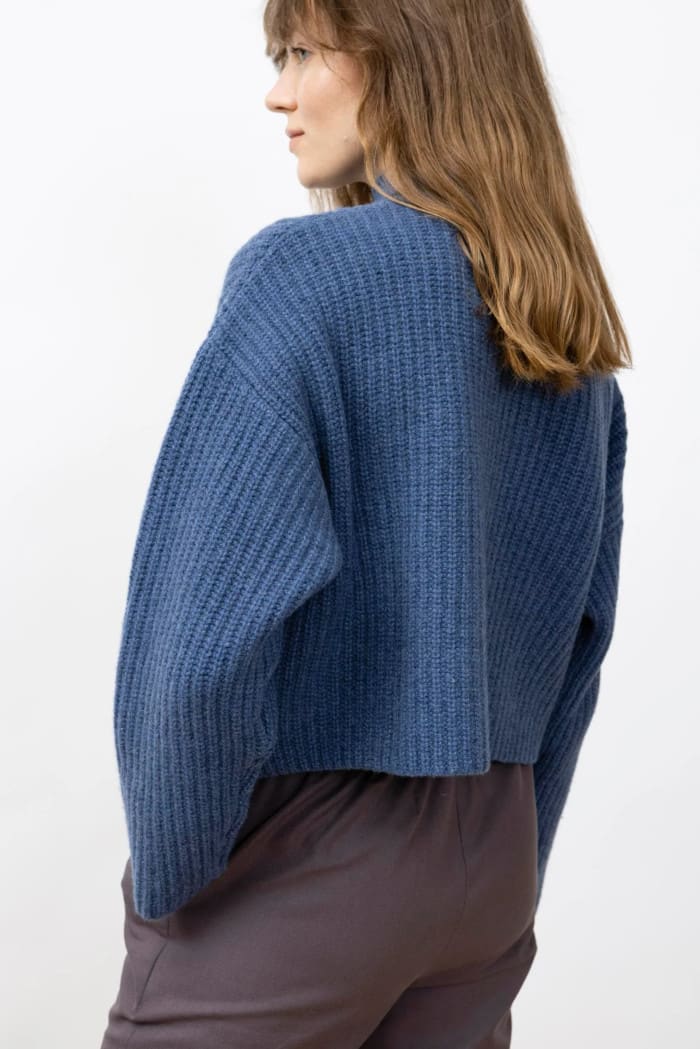 Hanna Cashmere Sweater blue