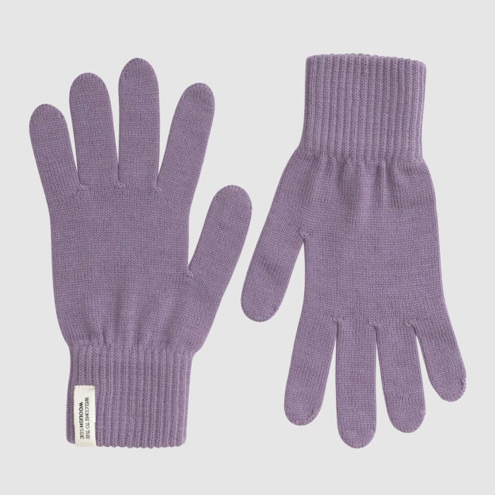 Iki Merino Gloves violet