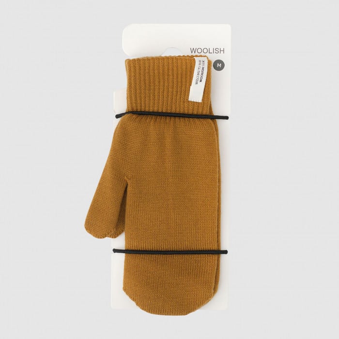 Iki Merino Mittens goldenbrown