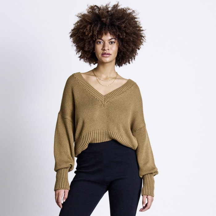 Jumper Luz walnut