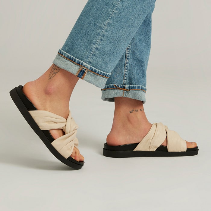 Knot Sandal oat