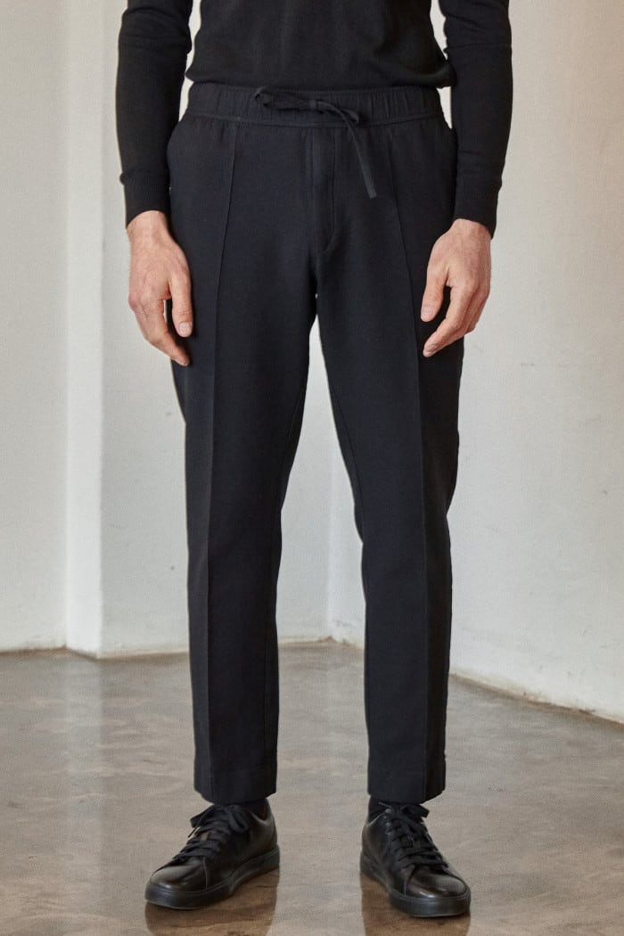 Max Trousers eco structured black