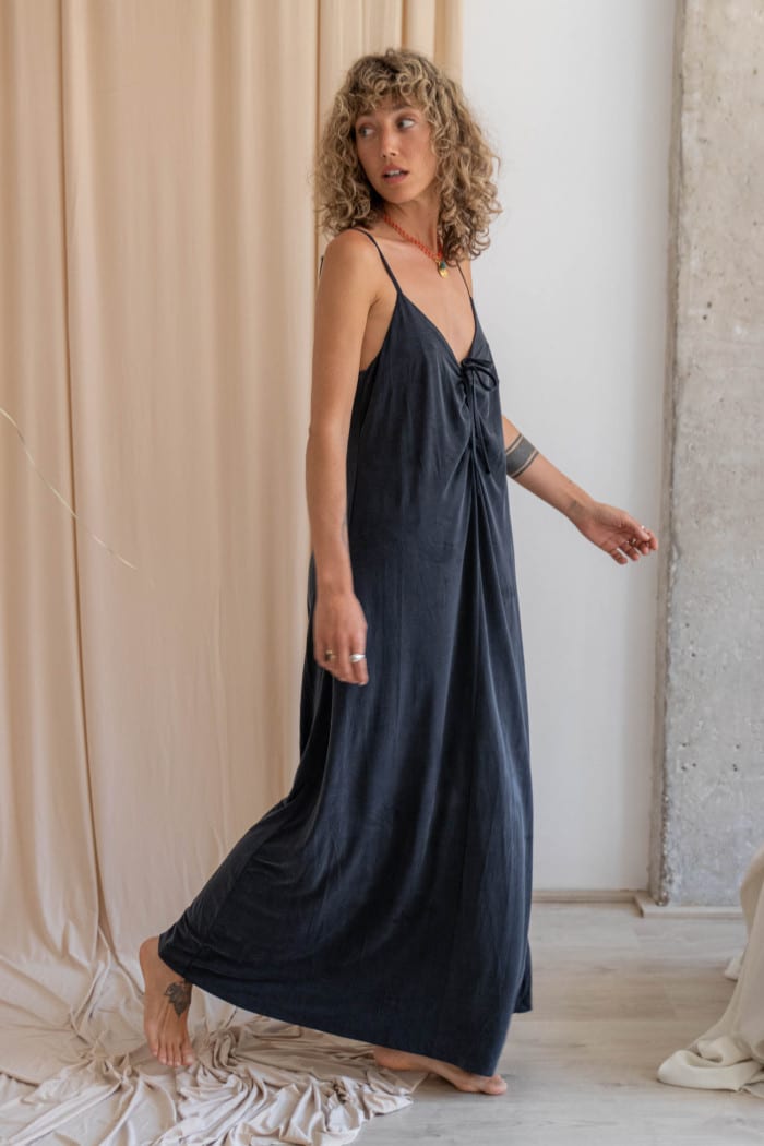 Maxi Dress slate black