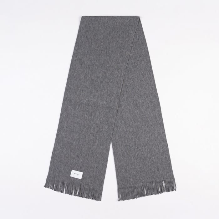 Merino Wool Scarf grey