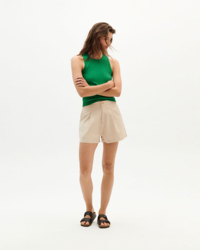 Narciso Shorts pearl hemp