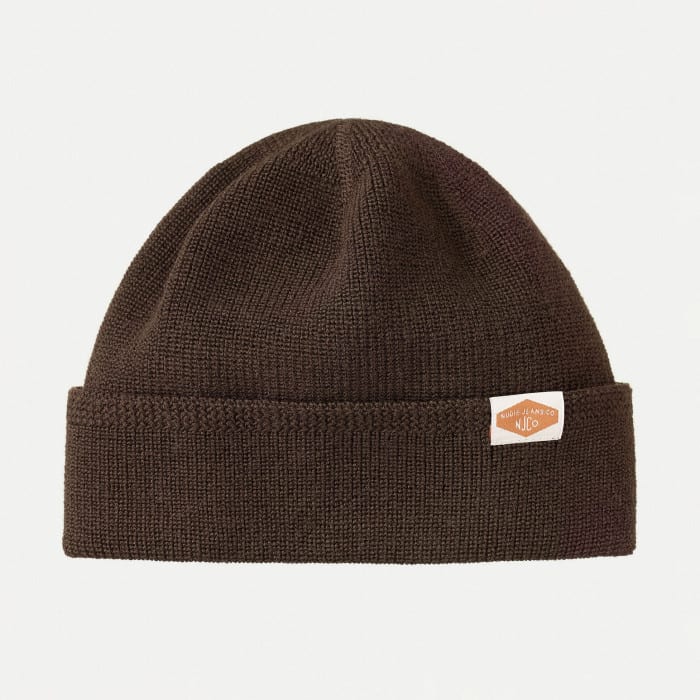 Naval Wool Beanie brown