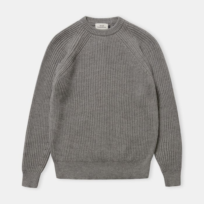 Nord Jumper eco alpaca undyed grey