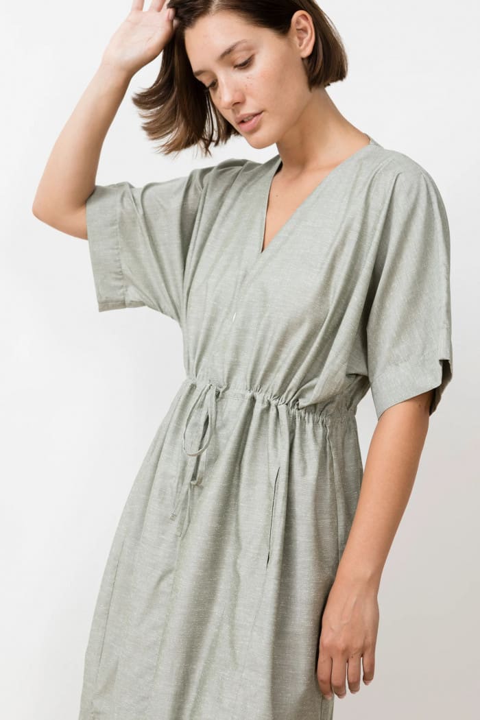 Oaxaca Dress sage