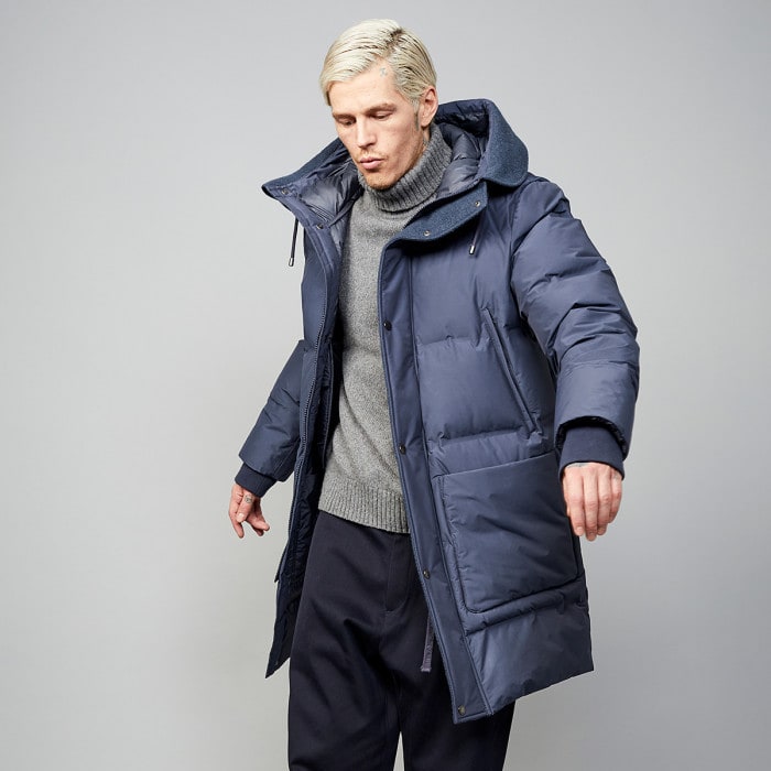 Parka Bellbrook steel blue