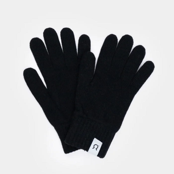 Recycled Cashmere Men Gloves Paolo black ardesia