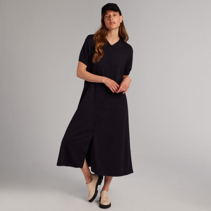 Relaxed Shirtdress anthracite