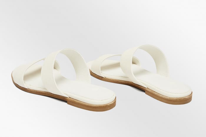 Strappy Slide Adria off white