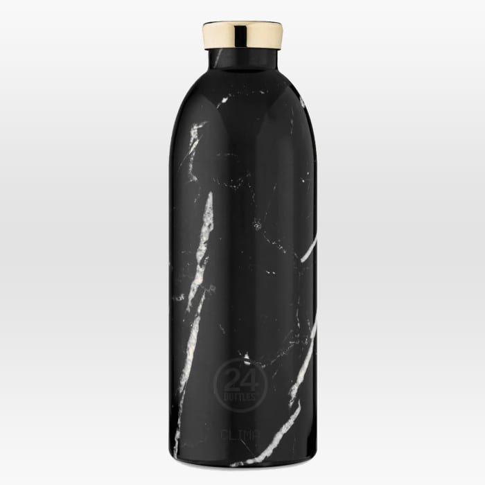 Thermosflasche Clima black marble