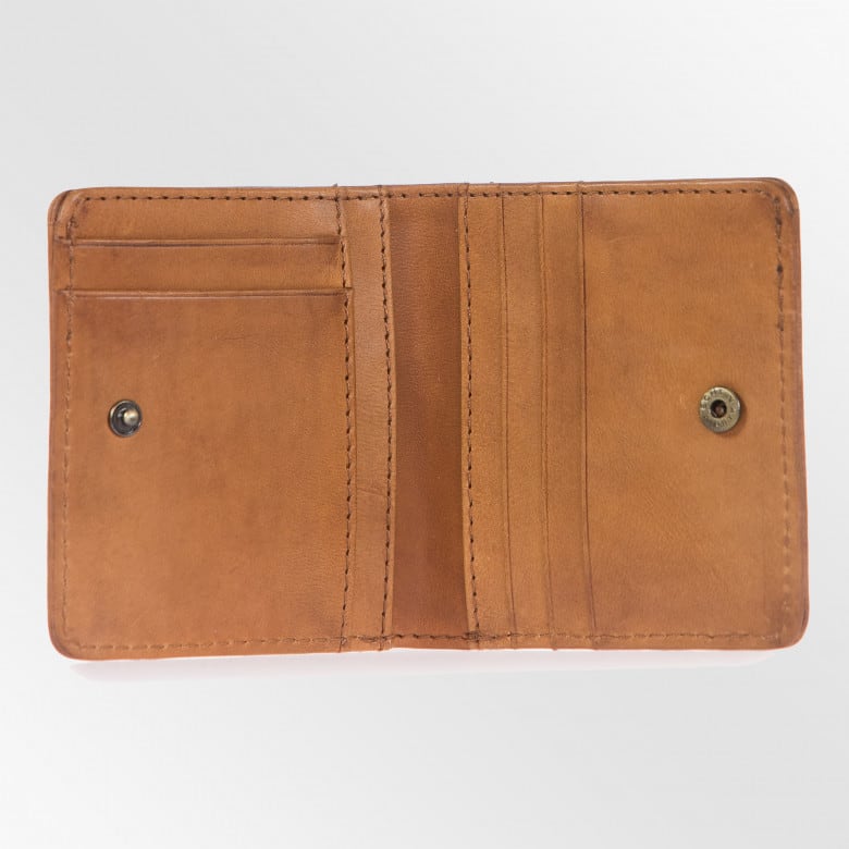 Alex' FoldOver Wallet cognac