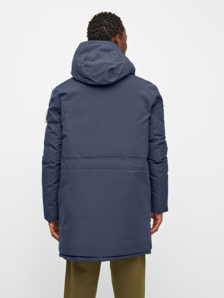 Apex Canvas Long Padded Coat total eclipse