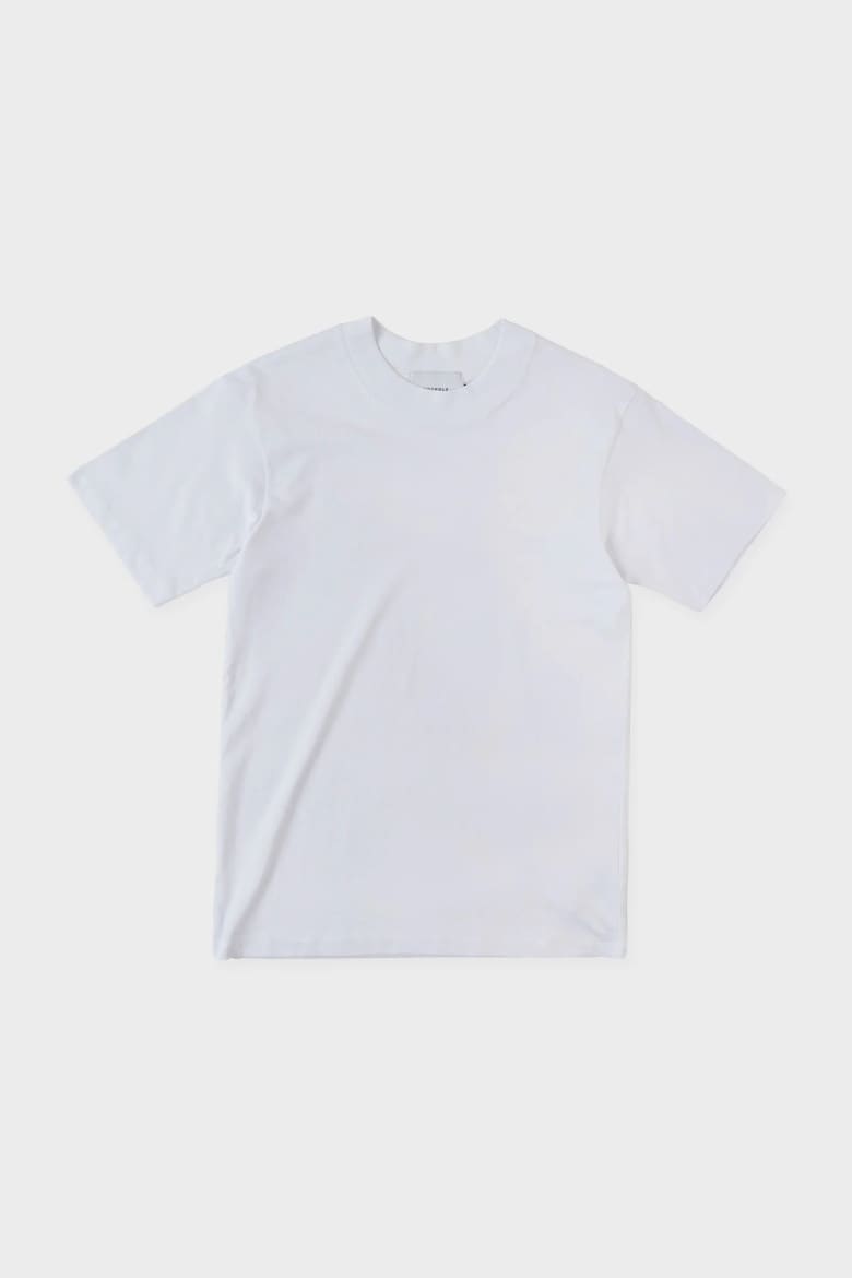 Big Collar T-Shirt white