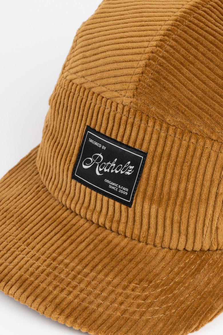 Cord 5-Panel Cap toffee