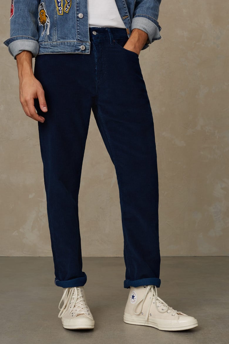 Daniel dark indigo cord