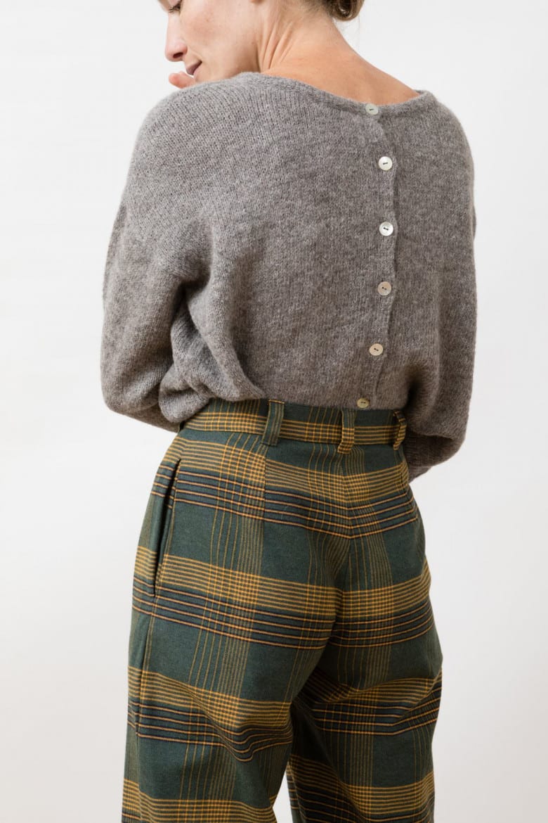 Flannel Trousers Duoro checkered