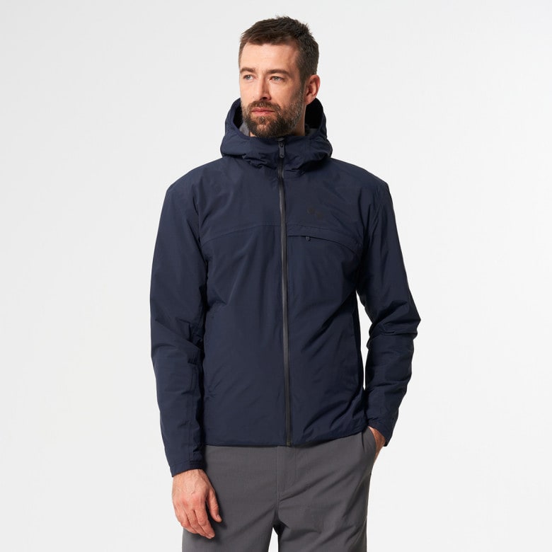 Hoodie Jacket Men fjord navy