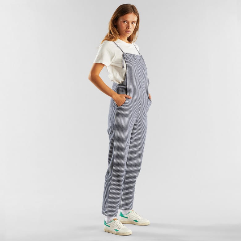 Jumpsuit Emmaboda Work stripe blue