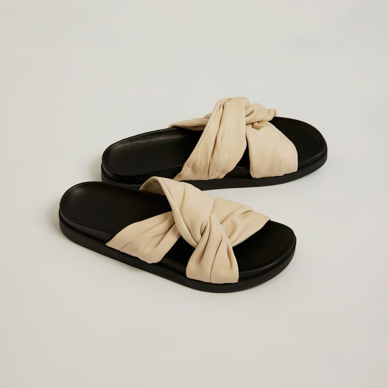 Knot Sandal oat