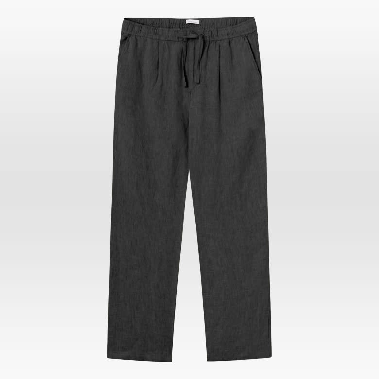 Loose Linen Pant black jet