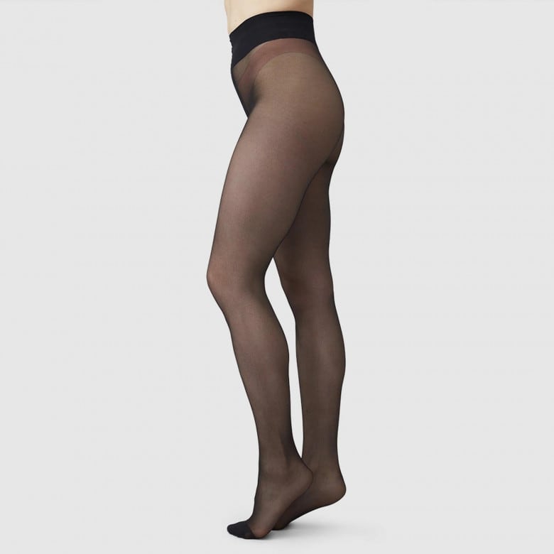 Malva Ladder Resistant Tights black