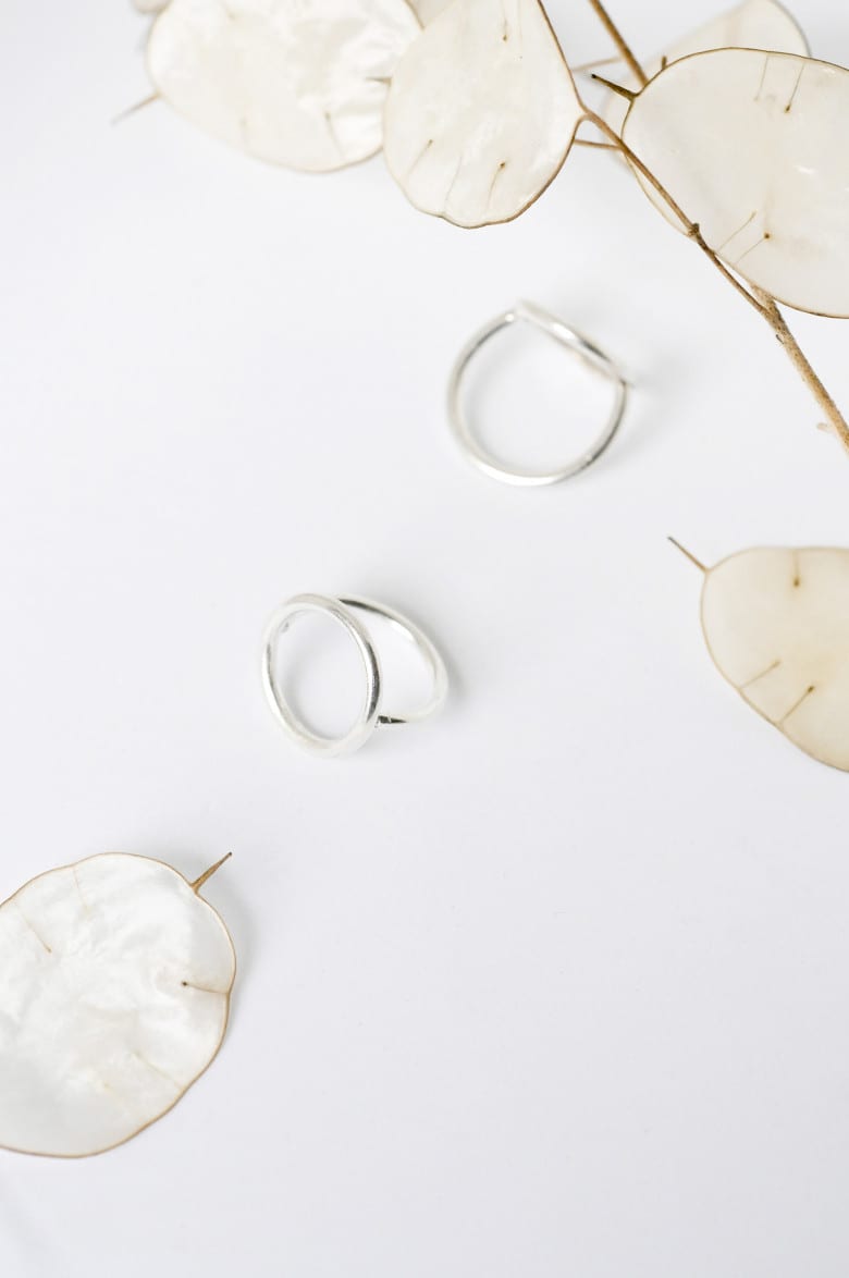 Minimal Circle Ring silver