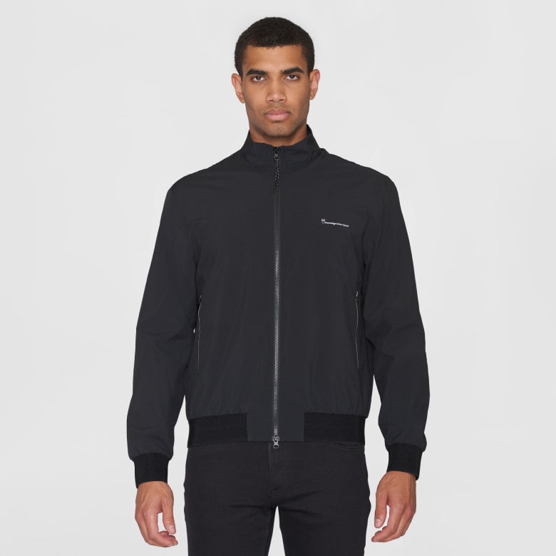 Nordenvind Light Shell Bomber Jacket black jet