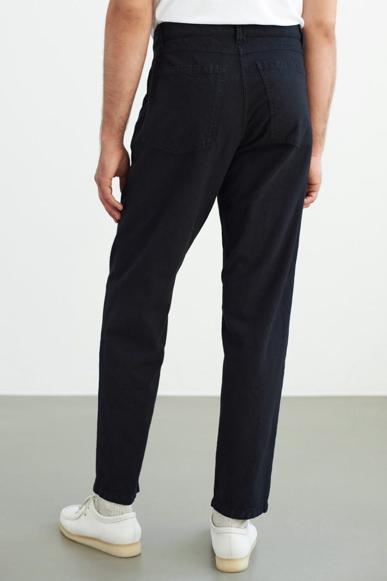 Olf Trousers eco canvas black 230g