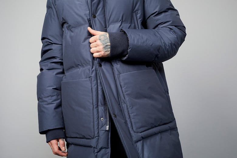 Parka Bellbrook steel blue