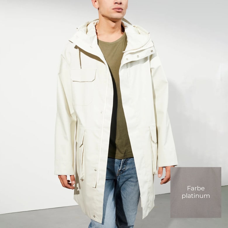 Parka Feltham Summer platinum