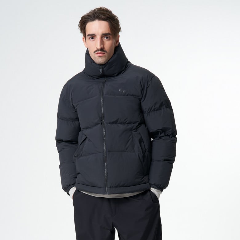 Puffer Jacket Unisex peat black