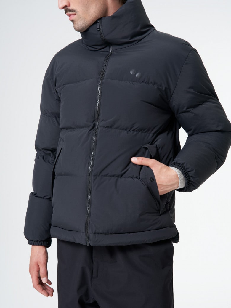 Puffer Jacket Unisex peat black