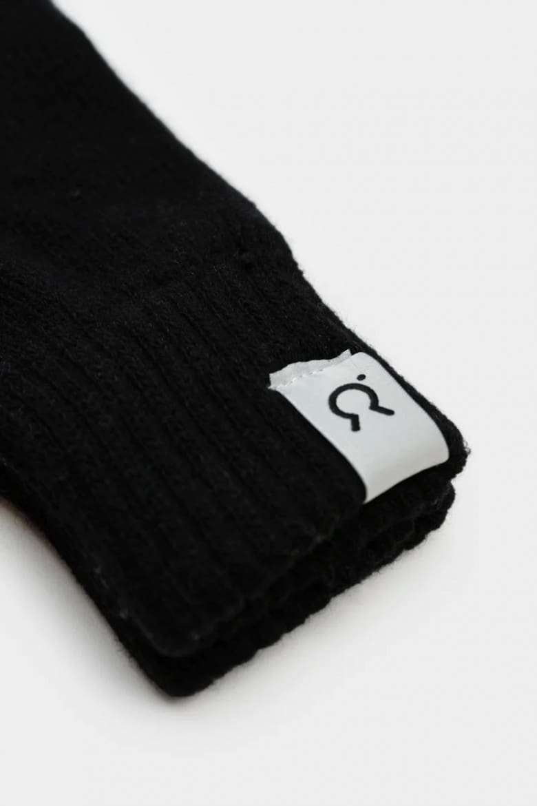 Recycled Cashmere Men Gloves Paolo black ardesia