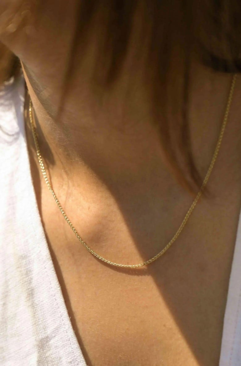 Spiga Layering Necklace 9 ct gold