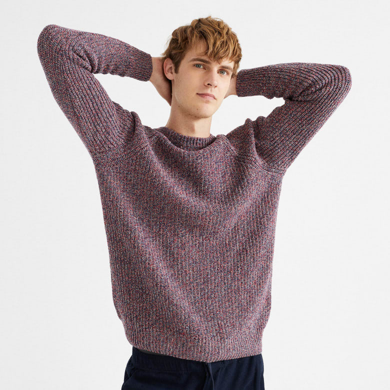 Trash KnittedSweater Men blue