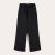 Posey Linen Mix Elastic Waist Pants black jet