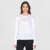 Long Sleeve Linen T-Shirt bright white