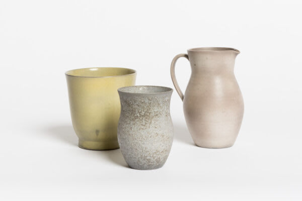 Fritz Haussmann — Set of three ceramics