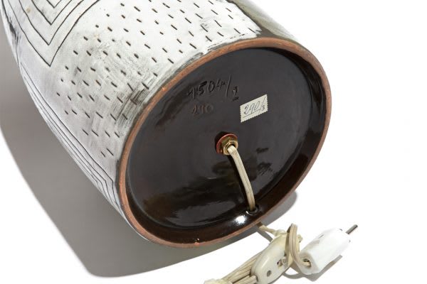 Tonwarenfabrik  Ziegler, Schaffhausen — Swiss table lamp