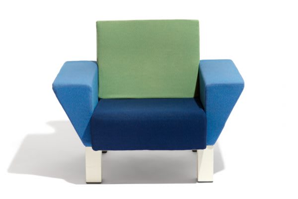 Ettore Sottsass — Pair of 'Westside' lounge chairs