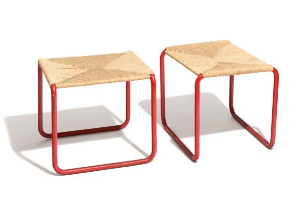 Ludwig Mies van der Rohe — Tubular metal stools