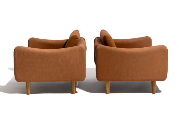 Michel Mortier — Teckel lounge chairs